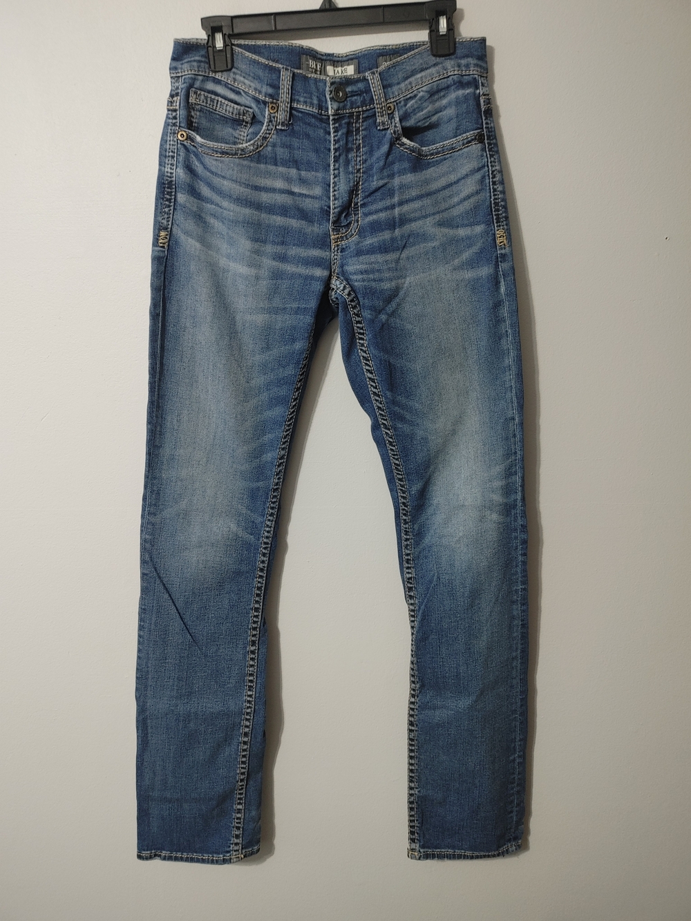 BKE Men's Jake Blue Straight Jeans 31XL - 34.5" Inseam